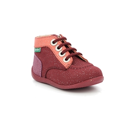 KICKERS BONZIP182<br>Rouge