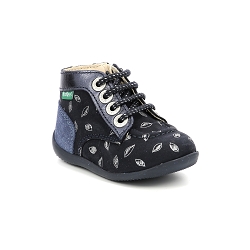 KICKERS BONZIP103<br>Bleu