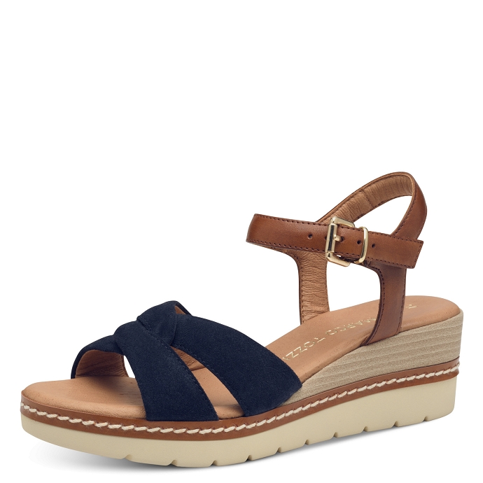 Marco tozzi sandale 2.28722.44.890 bleu