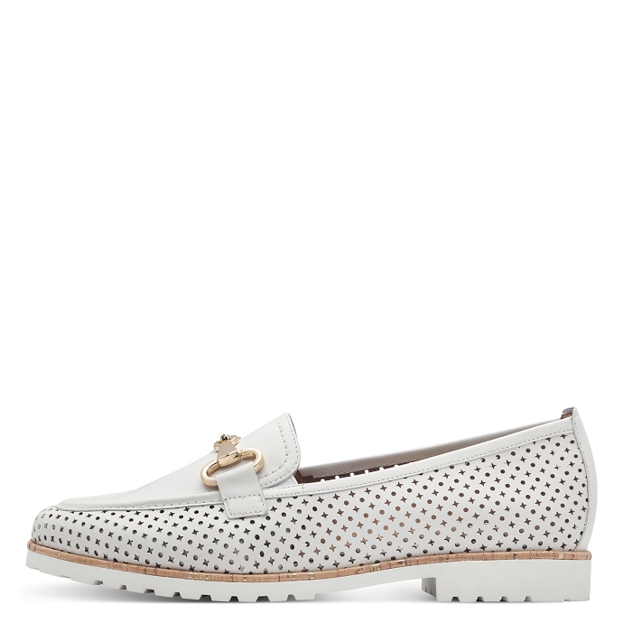 Tamaris mocassin 1.24230.44.100 blanc1154001_2