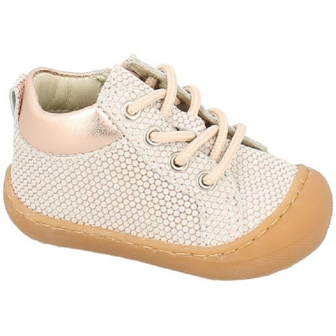 Bellamy chaussure a lacets bato cuivre