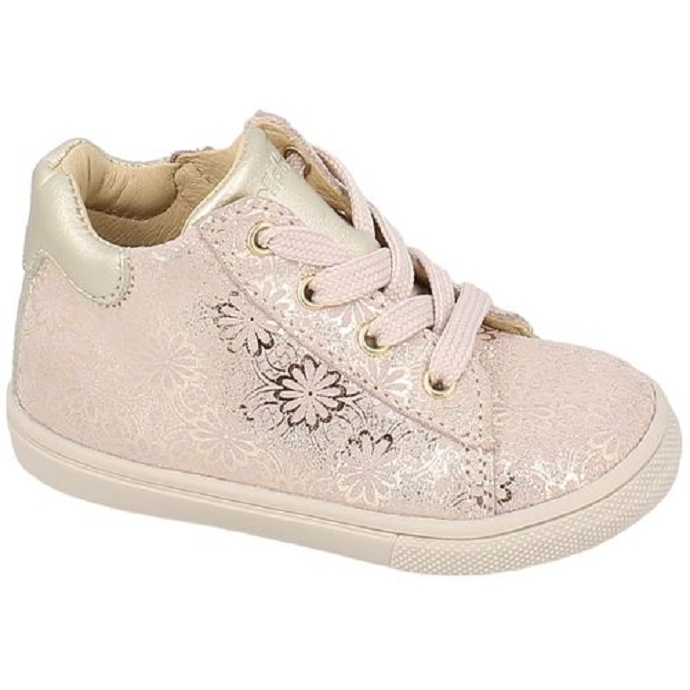 Bellamy chaussure a lacets carmen rose