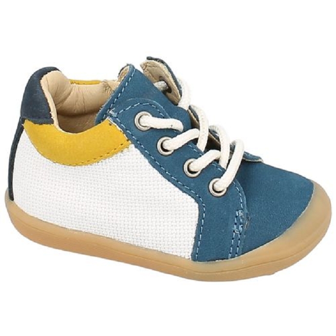 Bellamy chaussure a lacets noam bleu