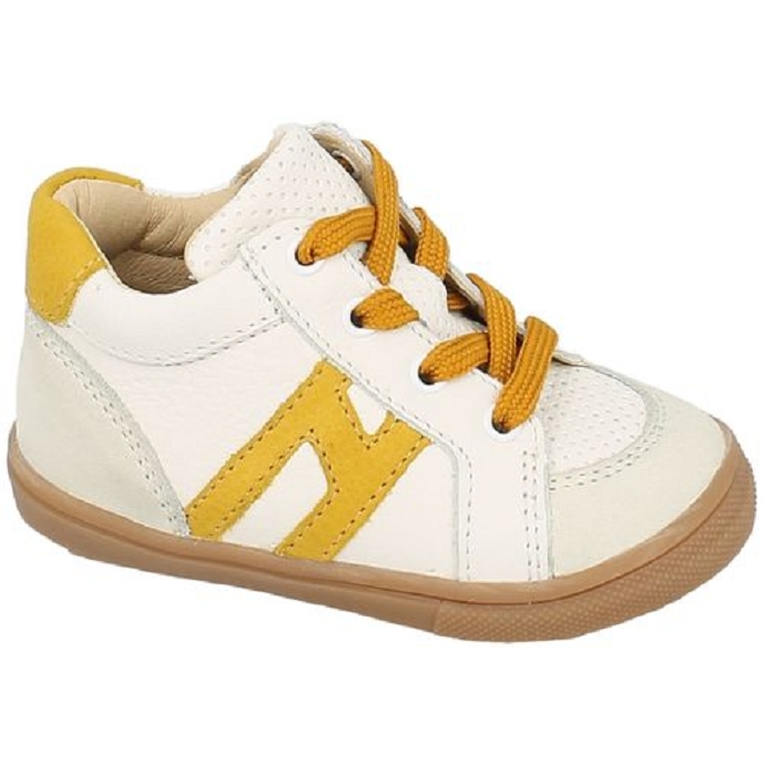 Bellamy chaussure a lacets vog blanc multi