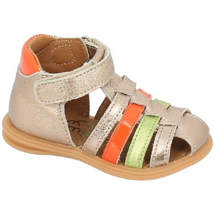 Bellamy sandale paillette bronze