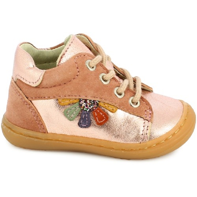Bellamy chaussure a lacets arielle rose