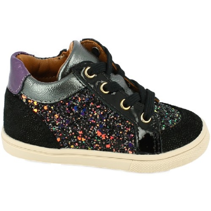 Bellamy chaussure a lacets noel noir