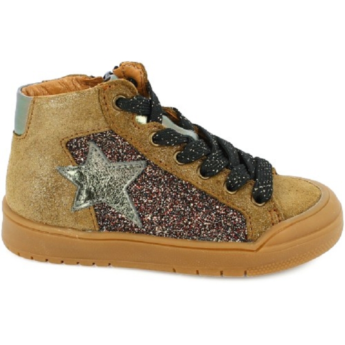 Bellamy chaussure a lacets jerki camel