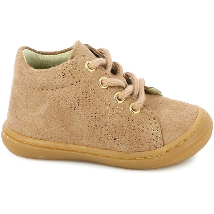 Bellamy chaussure a lacets princesse rose