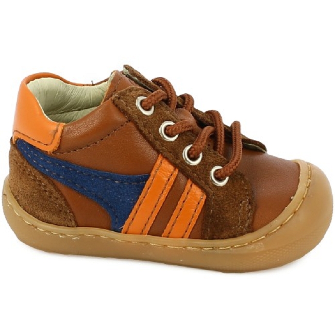 Bellamy chaussure a lacets liliano brun