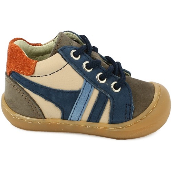 Bellamy chaussure a lacets liliano blanc multi