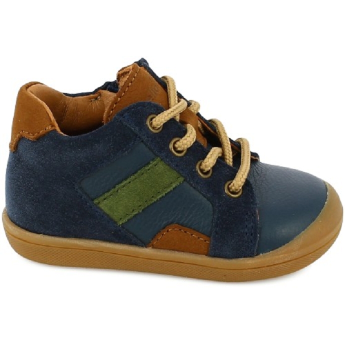 Bellamy chaussure a lacets gabin bleu
