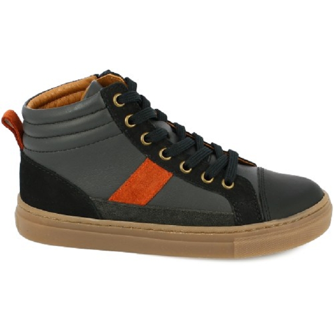 Bellamy chaussure a lacets insta gris