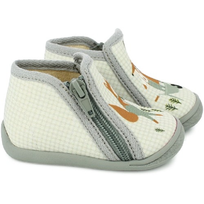 Bellamy chausson paulin gris