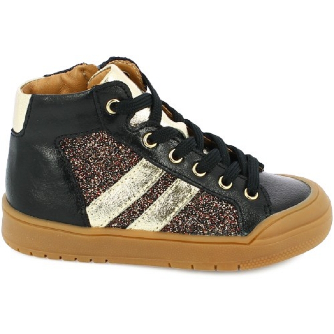 Bellamy chaussure a lacets juju noir