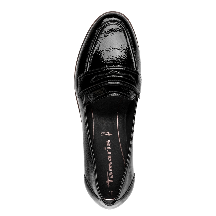 Tamaris mocassin 1.24239.42.018 noir vernis1201901_5