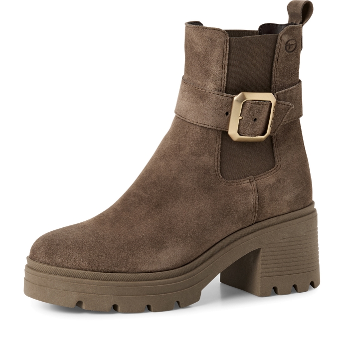 Tamaris bottine 1.25433.45.341 taupe