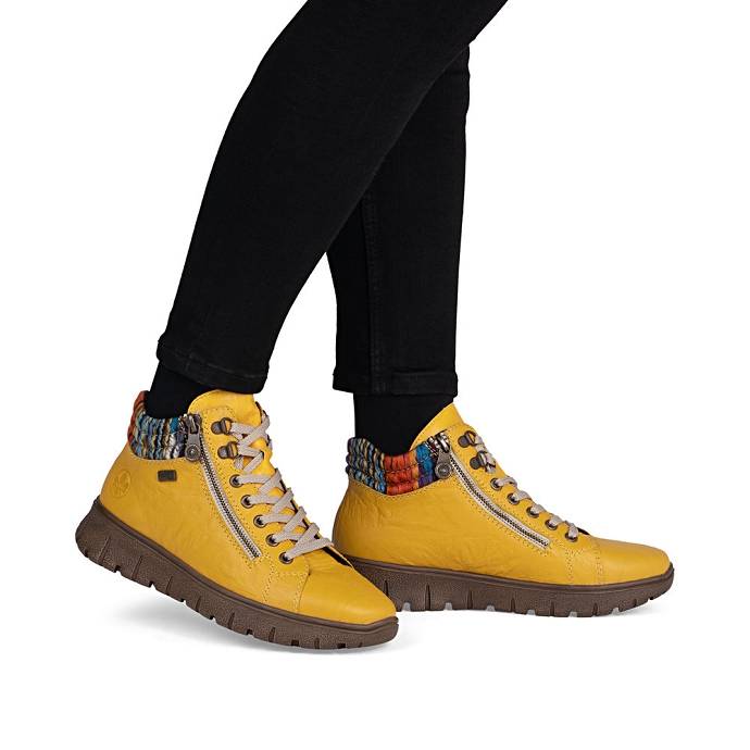 Rieker basket n1305.68 jaune1225201_2