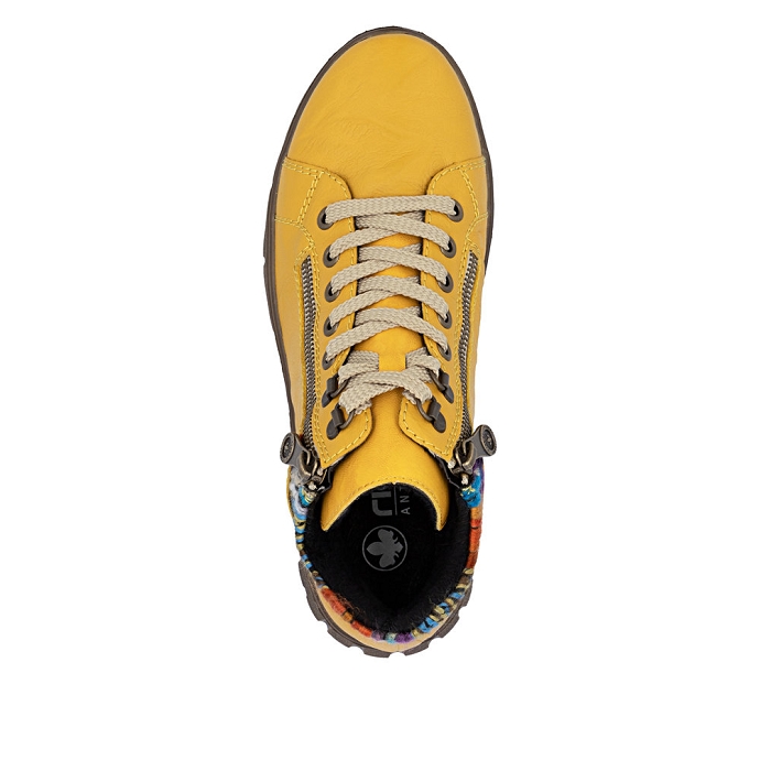 Rieker basket n1305.68 jaune1225201_4