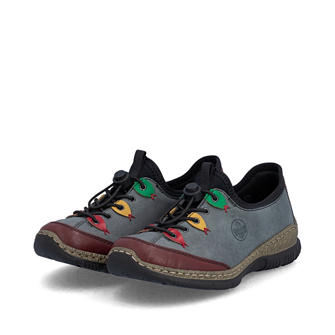 Rieker basket n3271.14 bleu