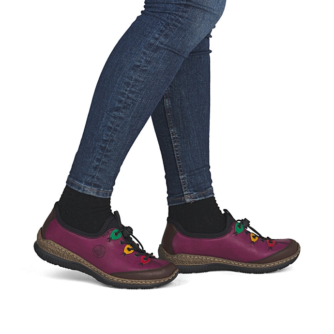 Rieker basket n3271.30 rose1226401_2