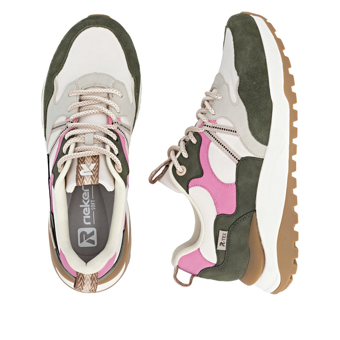 Rieker basket w2501.83 beige multi1228101_3