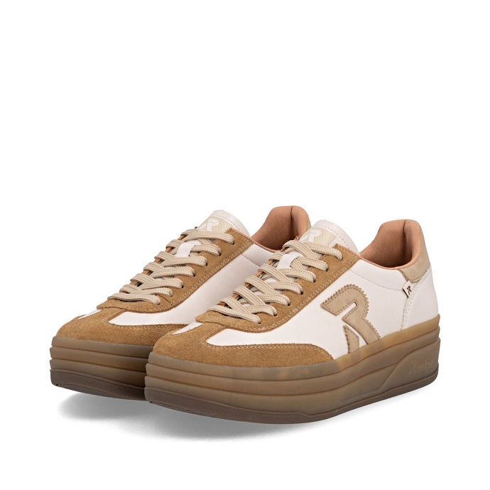 Rieker basket w3700.62 beige