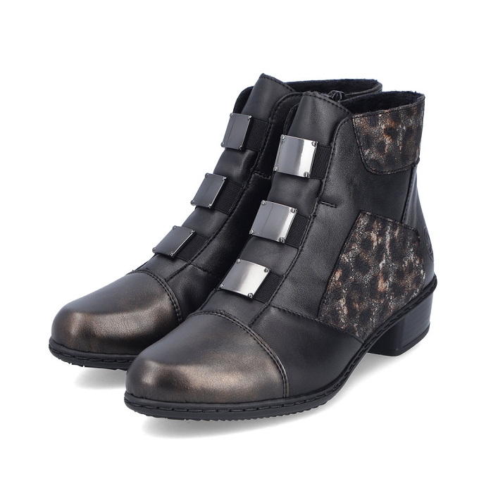 Rieker bottine y0764.00 noir