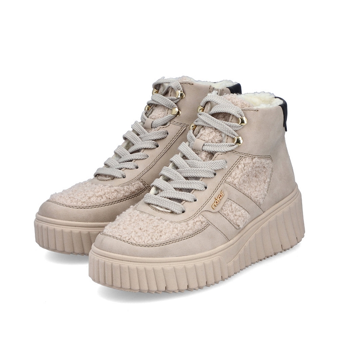 Rieker basket n2515.60 beige