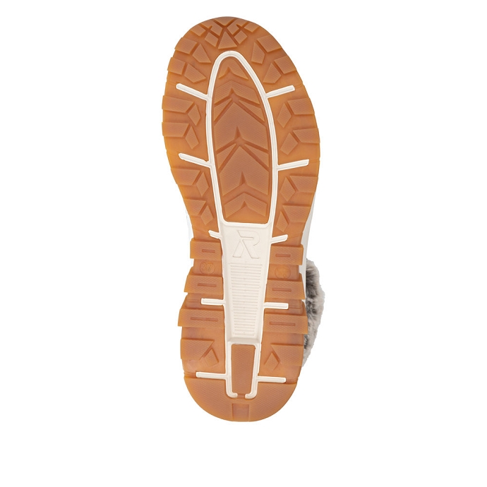 Rieker bottine w0063.80 blanc1231001_5