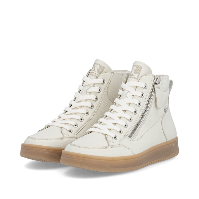 Rieker basket w1971.80 blanc