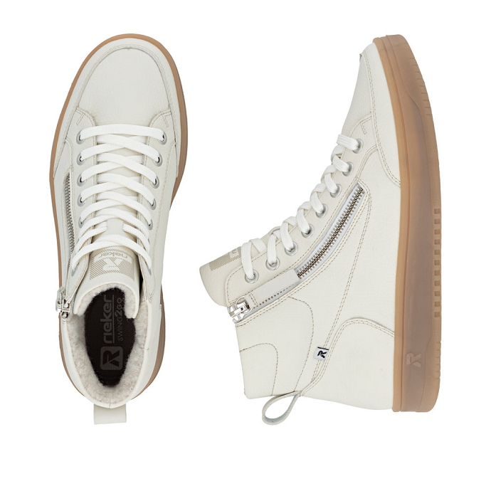 Rieker basket w1971.80 blanc1231301_3