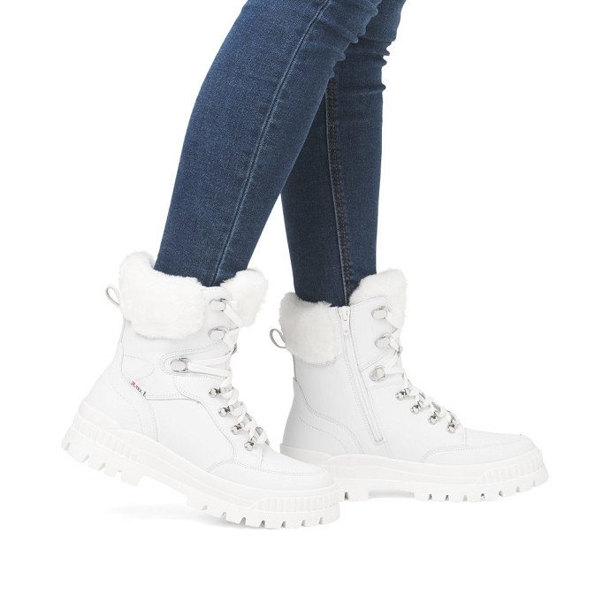 Rieker bottine w2174.80 blanc1231401_2