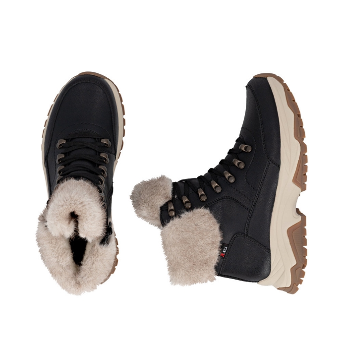 Rieker bottine w3971.00 noir1231501_3