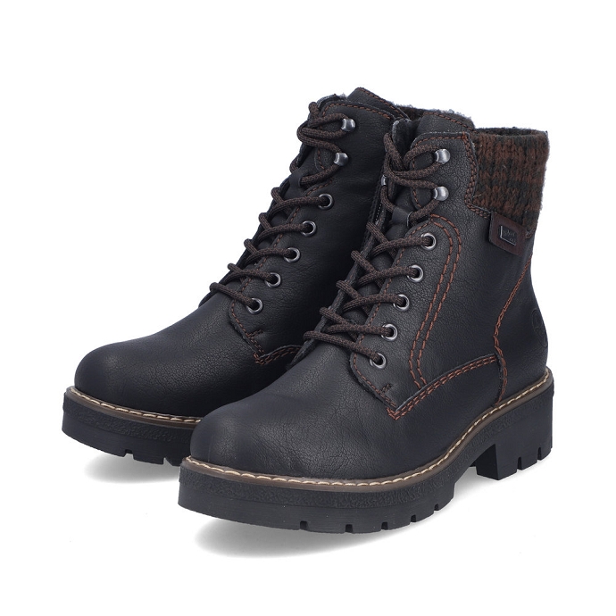 Rieker bottine y8130.00 noir