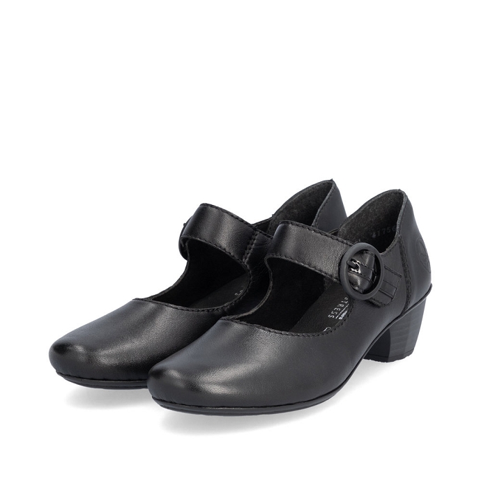 Rieker chaussure a bride 41756.00 noir