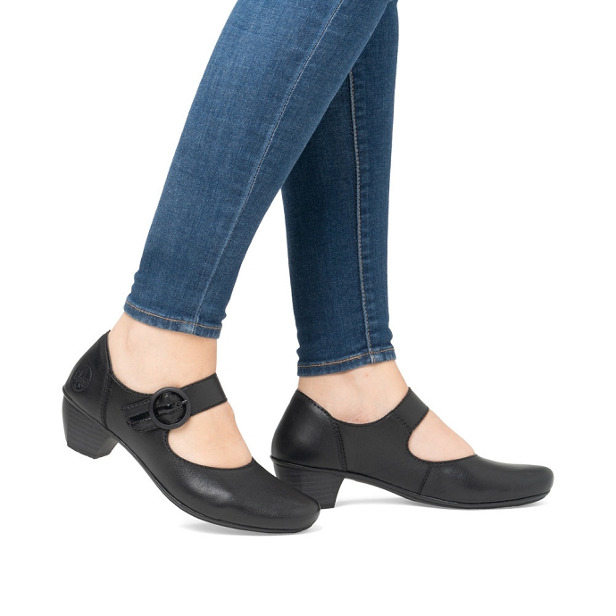 Rieker chaussure a bride 41756.00 noir1235301_2