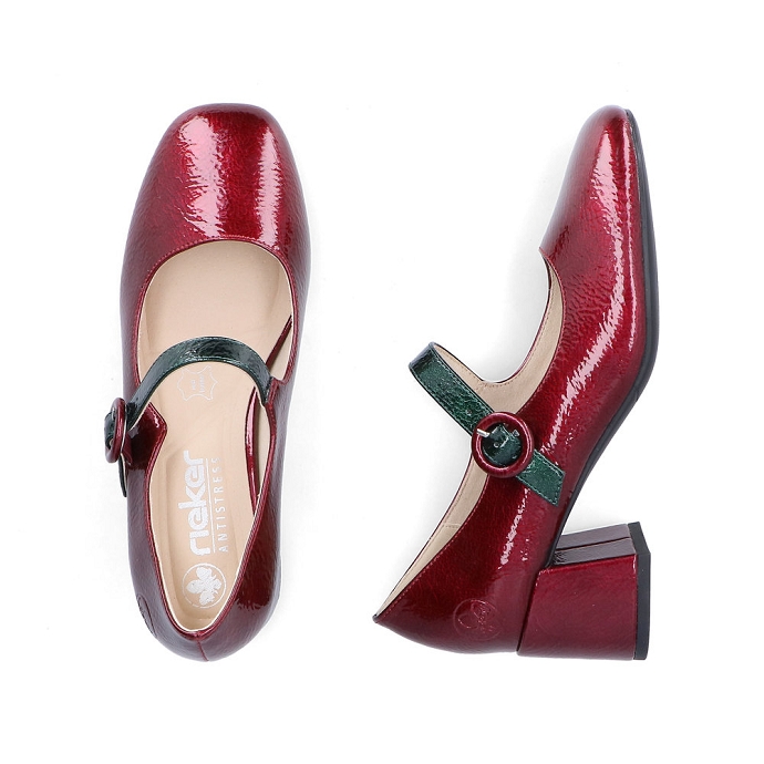 Rieker escarpin 44752.35 rouge1236101_3