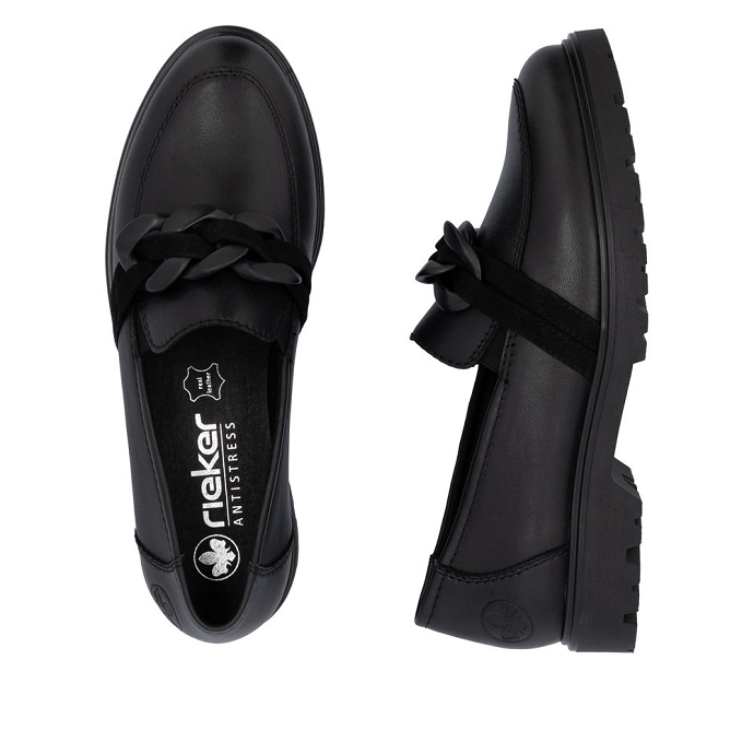 Rieker mocassin 45566.00 noir1236501_3