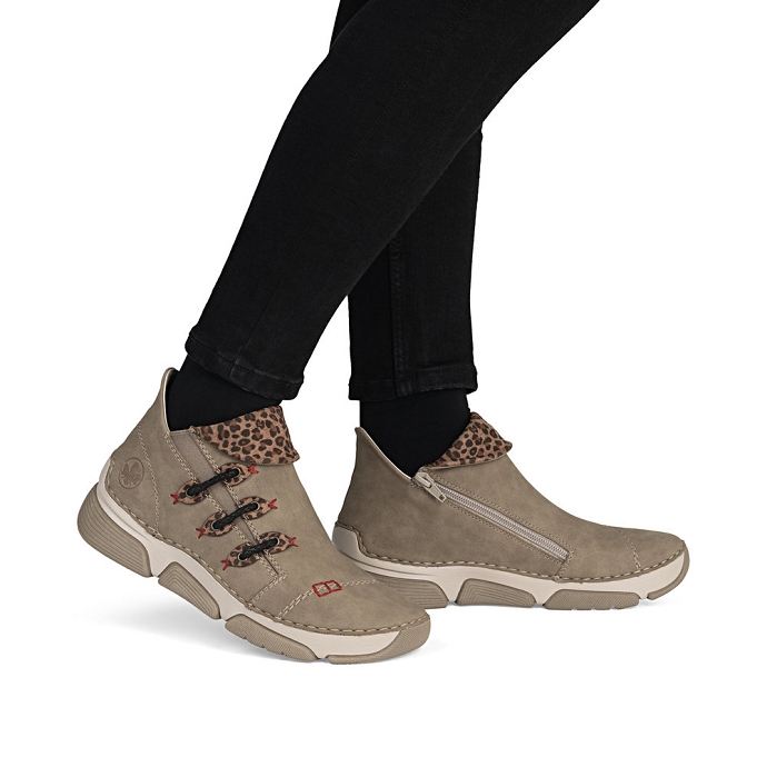 Rieker bottine 45983.64 taupe1237001_2