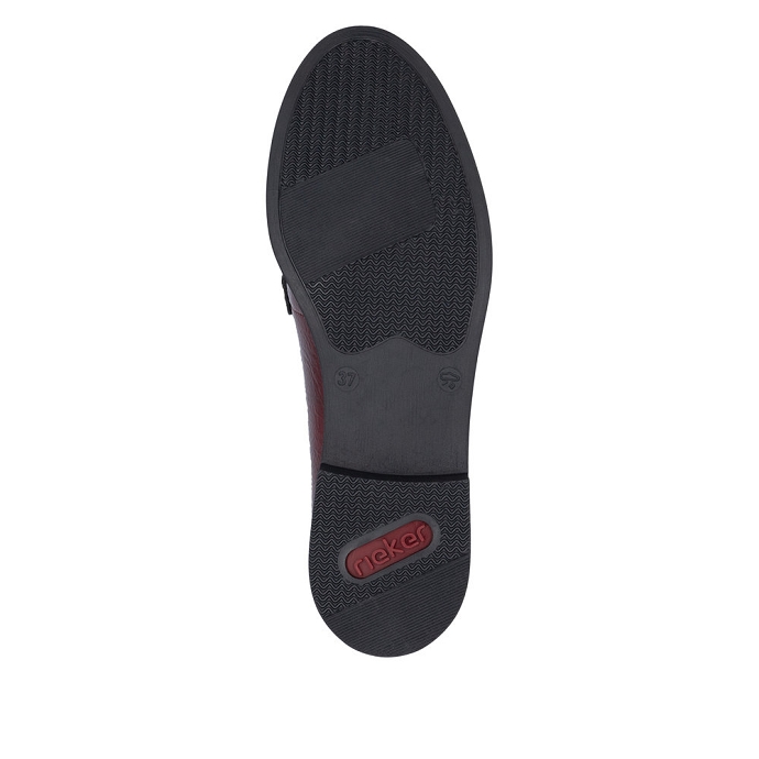 Rieker mocassin 46254.33 rouge1237101_5
