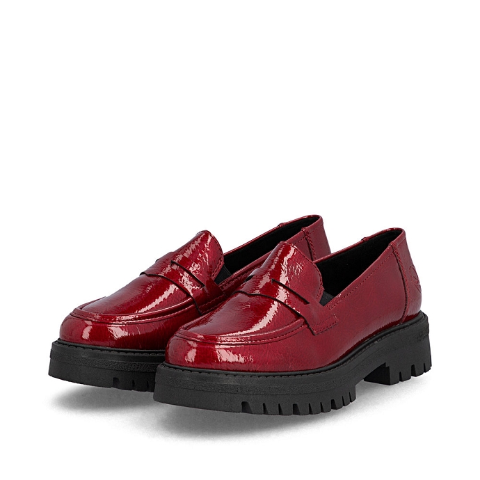 Rieker mocassin 47550.33 rouge