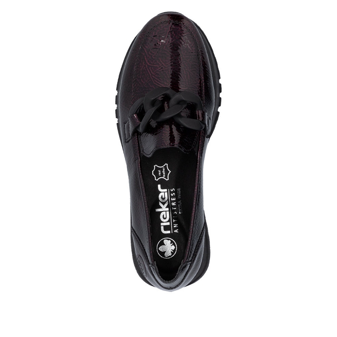 Rieker mocassin 49051.35 rouge1238001_4