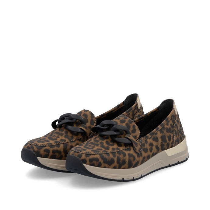 Rieker mocassin 58944.90 leopard