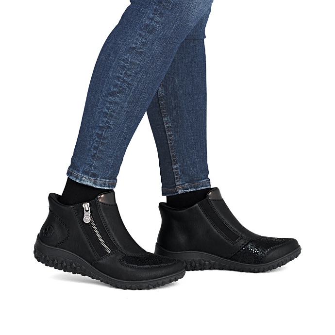 Rieker bottine 59558.00 noir1239401_2