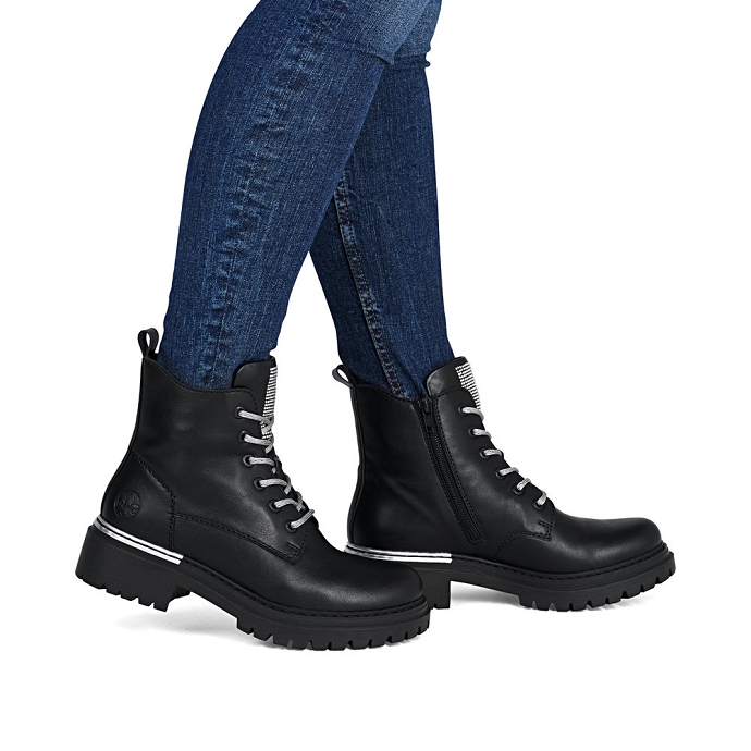 Rieker bottine 72620.00 noir1239901_2