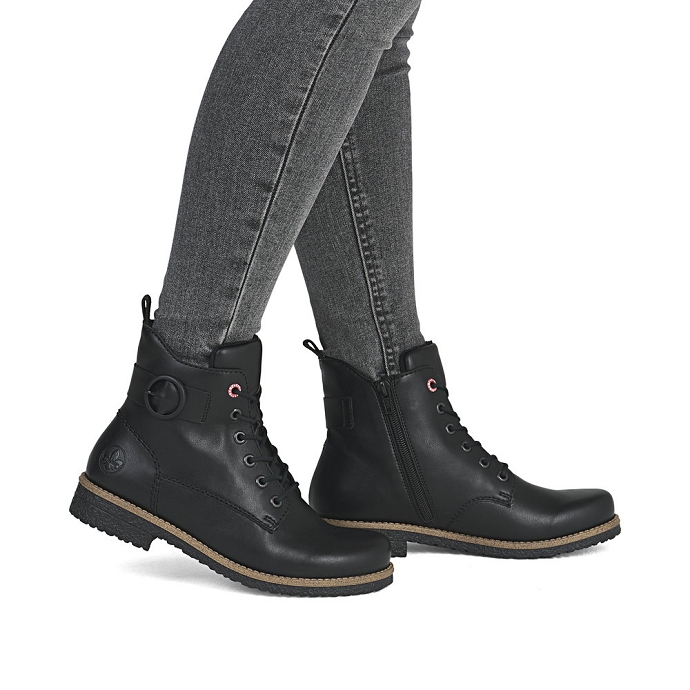 Rieker bottine 73520.00 noir1240201_2