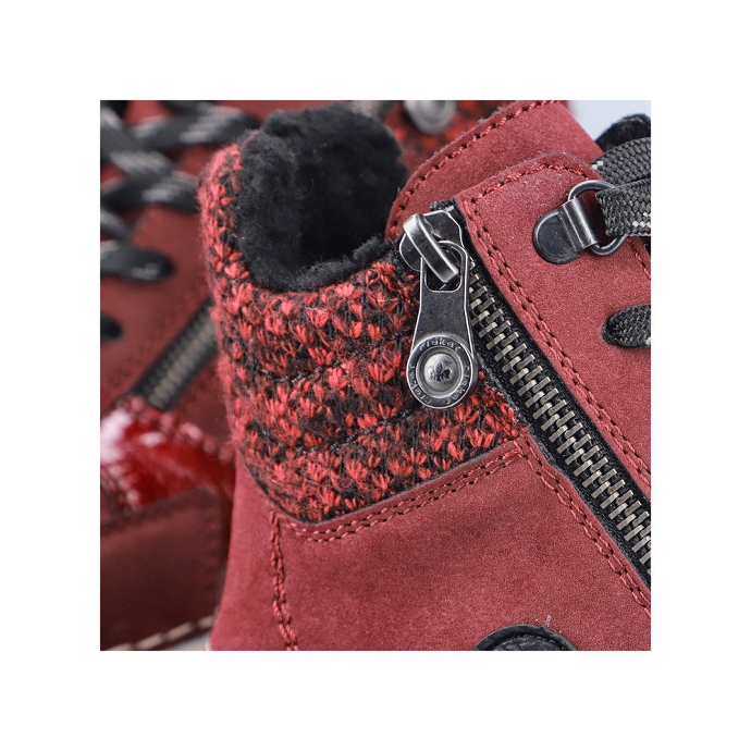Rieker bottine 45960.35 rouge1241101_3