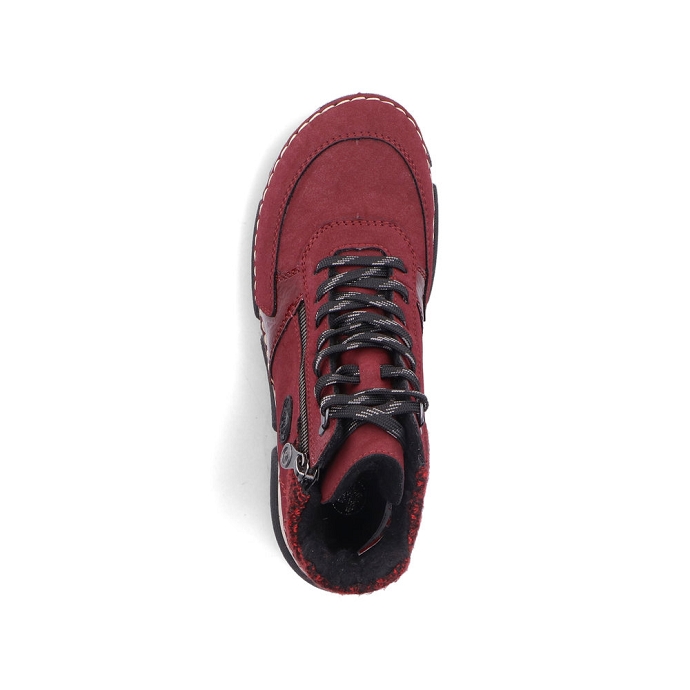 Rieker bottine 45960.35 rouge1241101_4