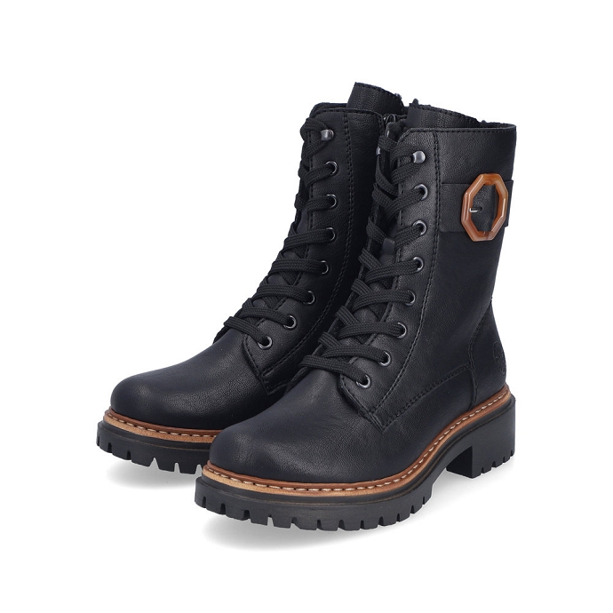 Rieker bottine 72613.00 noir
